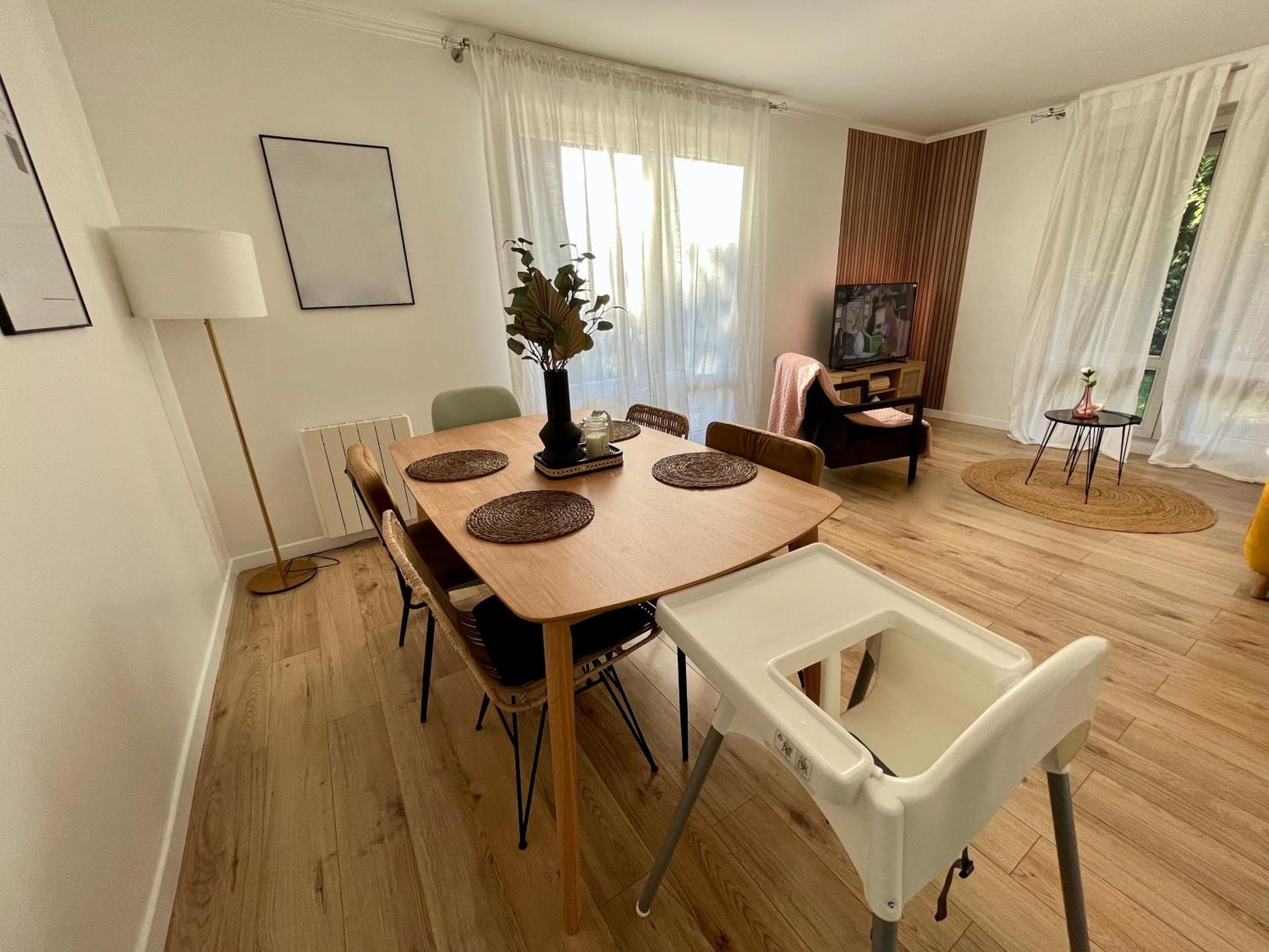 Hana 4 Personnes Jardin Privatif Business&family * Montigny-le-Bretonneux